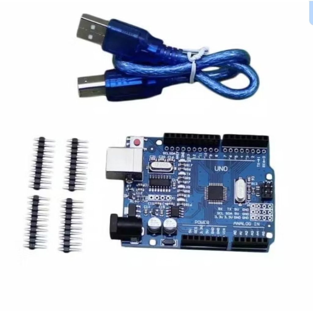 Jual UNO R3 SMD ATMEGA328P COMPATIBLE BOARD + USB CABLE | Shopee Indonesia