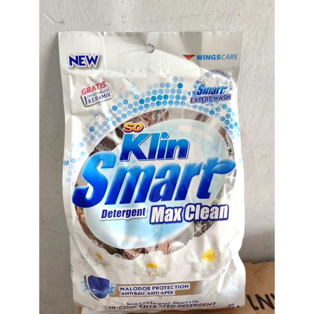 Jual So Klin Smart 725gr Free Piring /Mangkok Keramik | Shopee Indonesia