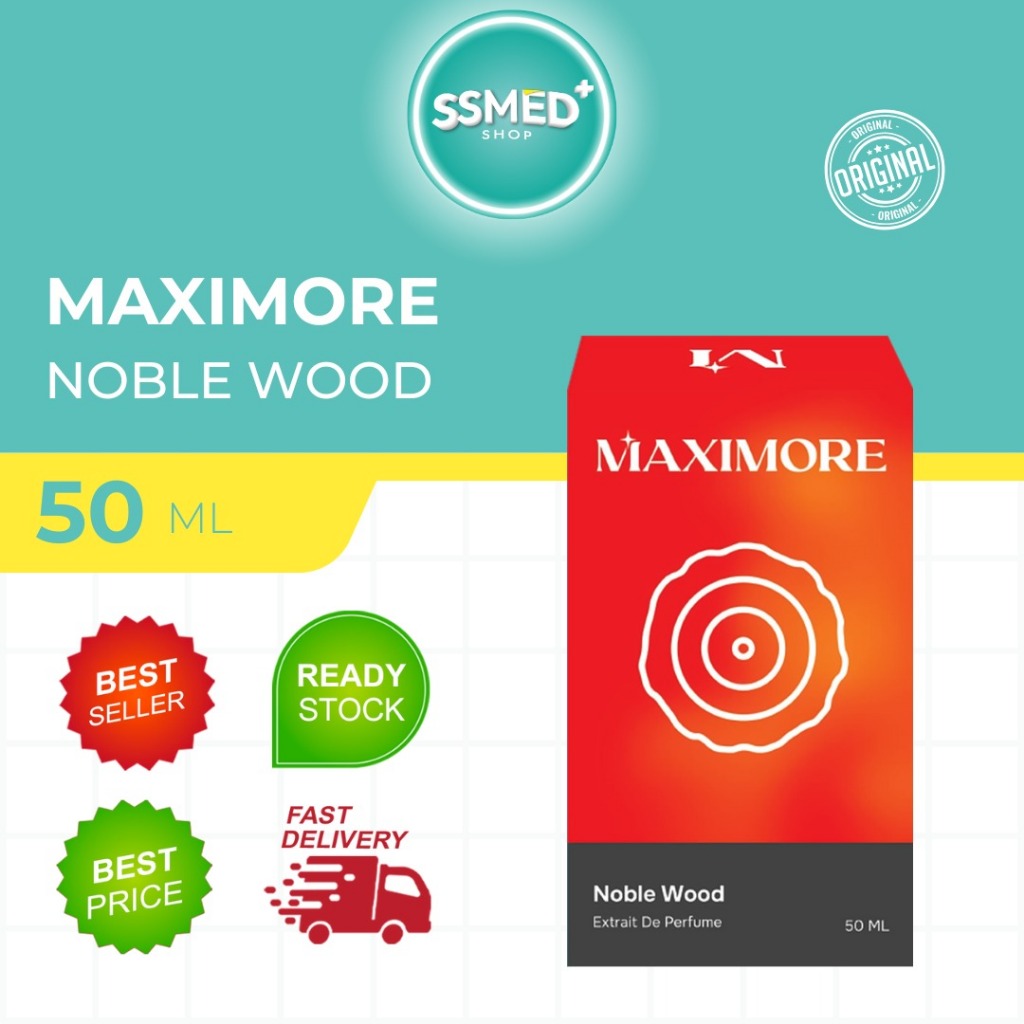 Jual Maximore Noble Wood Extrait de Parfum Unisex 50ml - Parfum Tahan ...