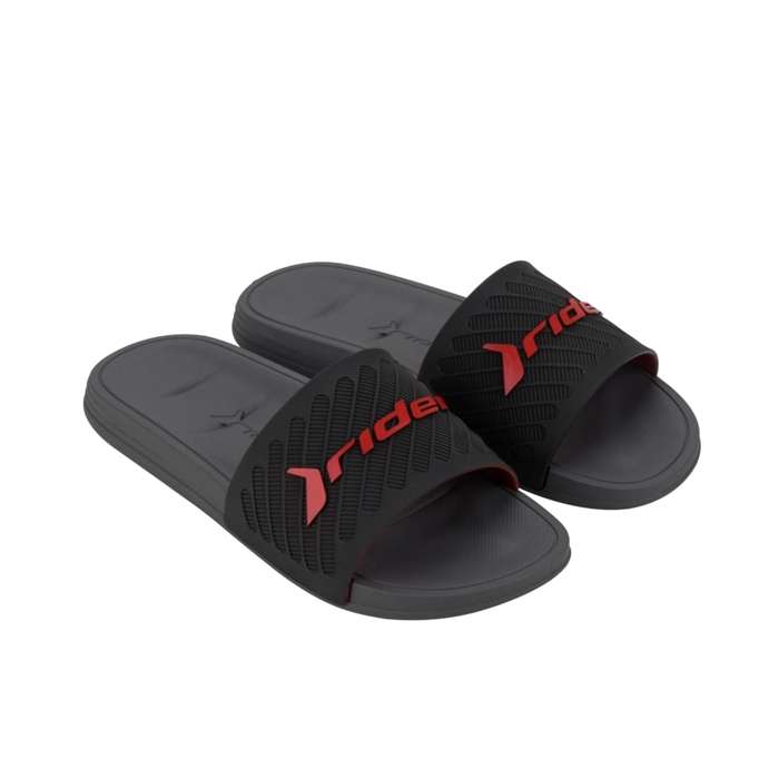 Jual Rider Free II Slide Ad Grey Red - Sandal Slop Slide Pria | Shopee ...