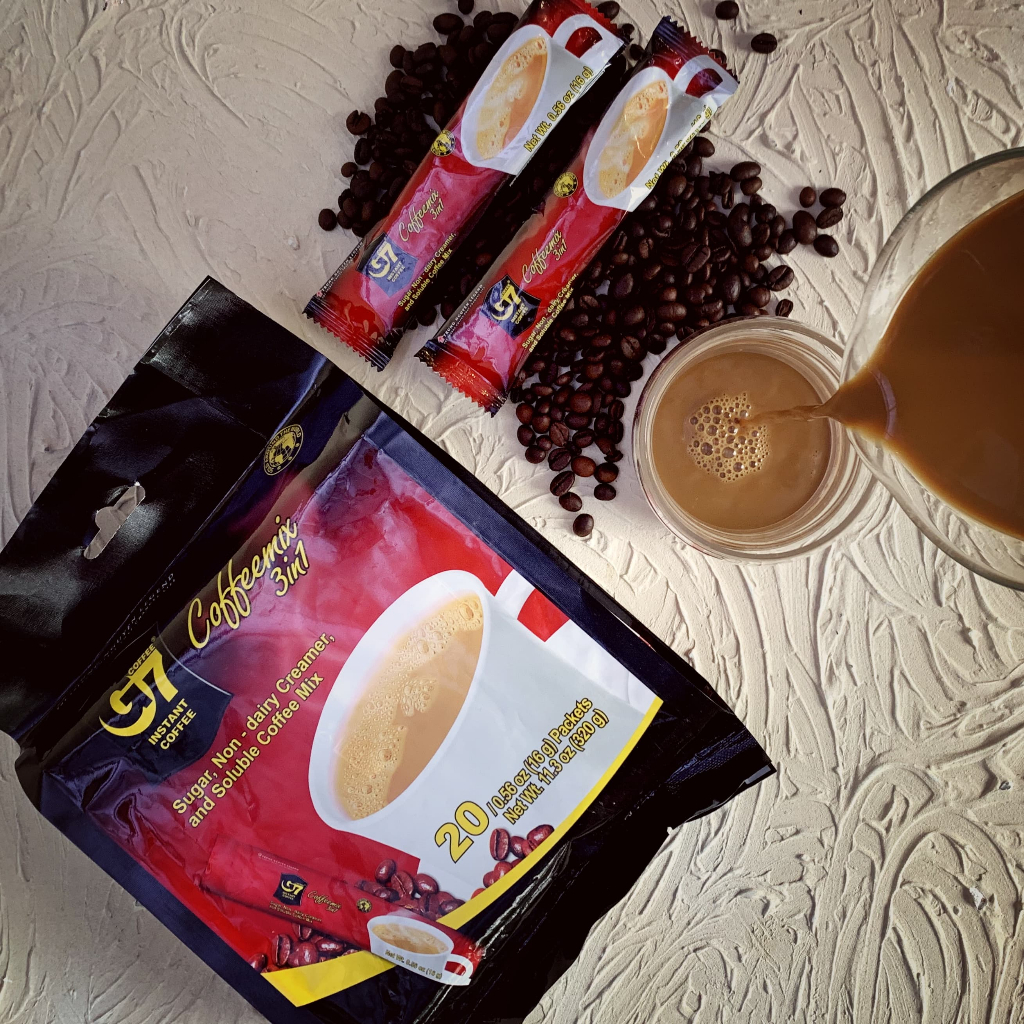 Jual G7 Instant Coffee Vietnam 3in1 Trung Nguyen | Shopee Indonesia
