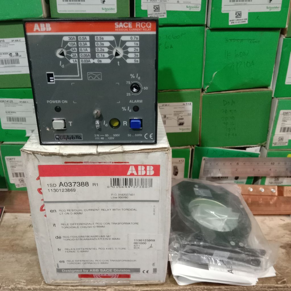 Jual Residual Current Relay RCQ ABB A037388 Original | Shopee Indonesia