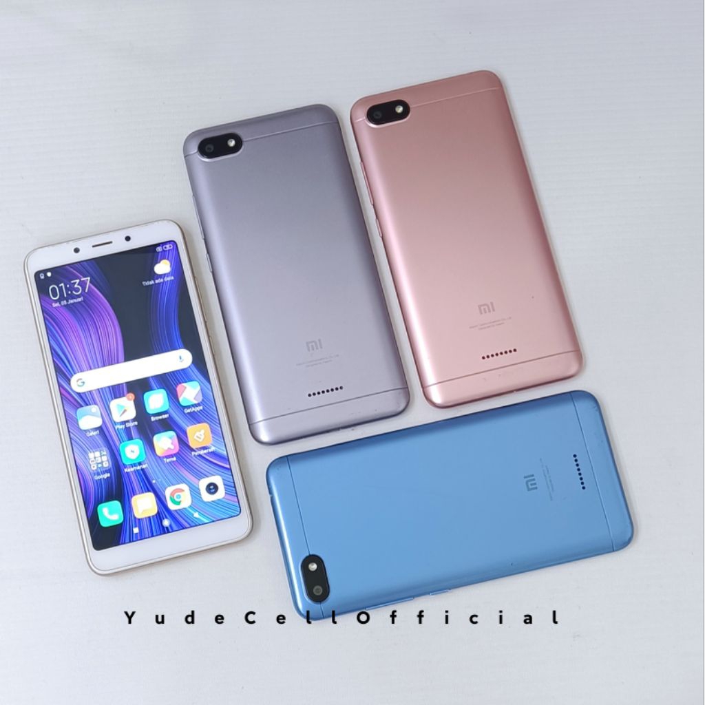 Xiaomi Mi Redmi 6a 16gb Hp Murah Xiaomi Redmi 6A RAM 2/16GB Second