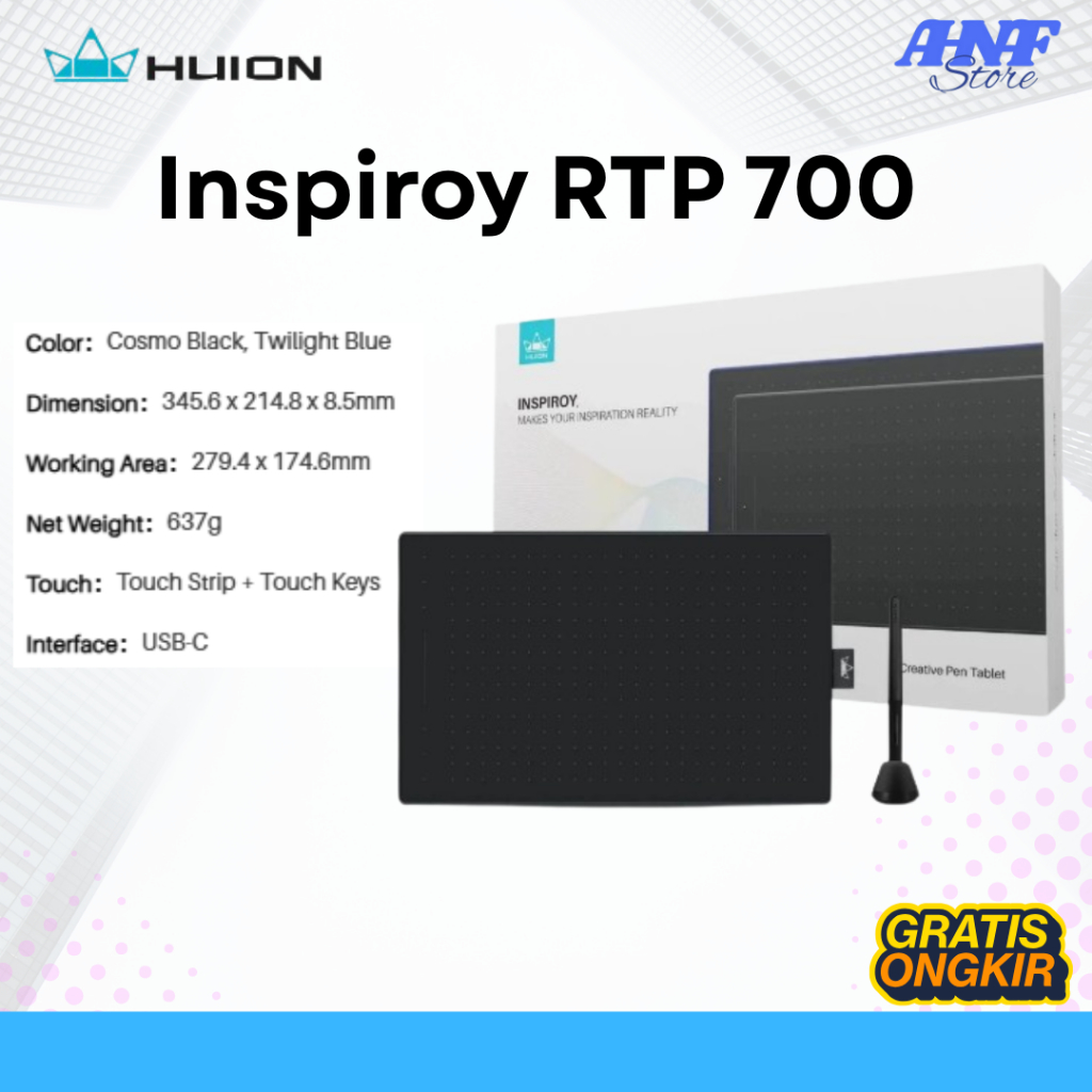 Jual Huion RTP700 Garansi Resmi 1 Tahun | Shopee Indonesia