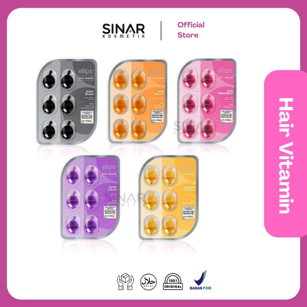 Jual Ellips Vitamin Rambut Terlengkap & Harga Terbaru Juni 2026 ...