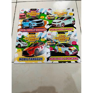 ( PROMO BUKU MURAH ORIGINAL ) BUKU ANAK / AKTIVITAS ANAK / MEWARNAI / Mini Coloring Books 03