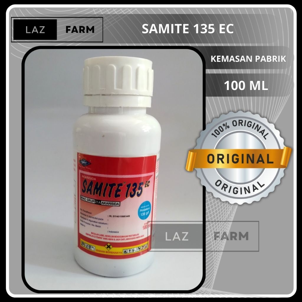 Jual AKARSIDA SAMITE 135 EC 100 ML PEMBASMI HAMA ULAT DAN KUTU KEBUL ...