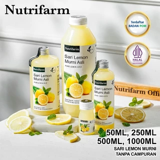 Nutrifarm Sari Lemon / Sari Lemon 500ml Lemon 250ml Lemon 50ml
