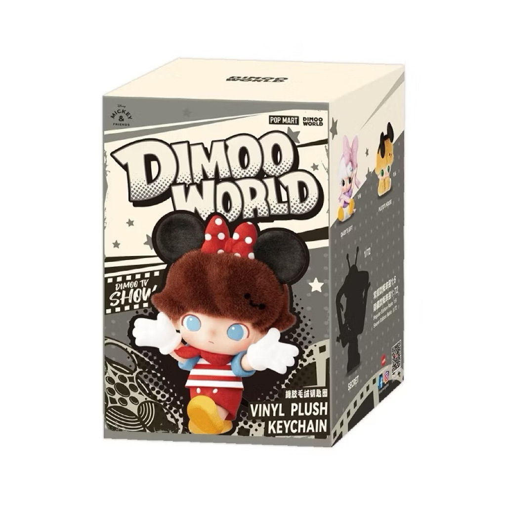 Jual POP MART DIMOO WORLD x DISNEY Series - Vinyl Plush Keychain ...