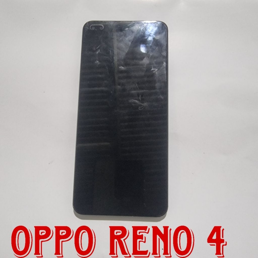 Jual LCD PLUS FRAME OPPO RENO 4 KW COPOTAN NORMAL GARANSI TES | Shopee ...