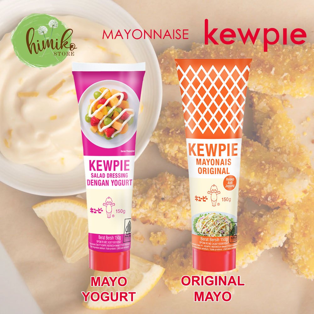 Jual Kewpie Mayonaise All Varian Rasa Kemasan Praktis 150 gr Original ...