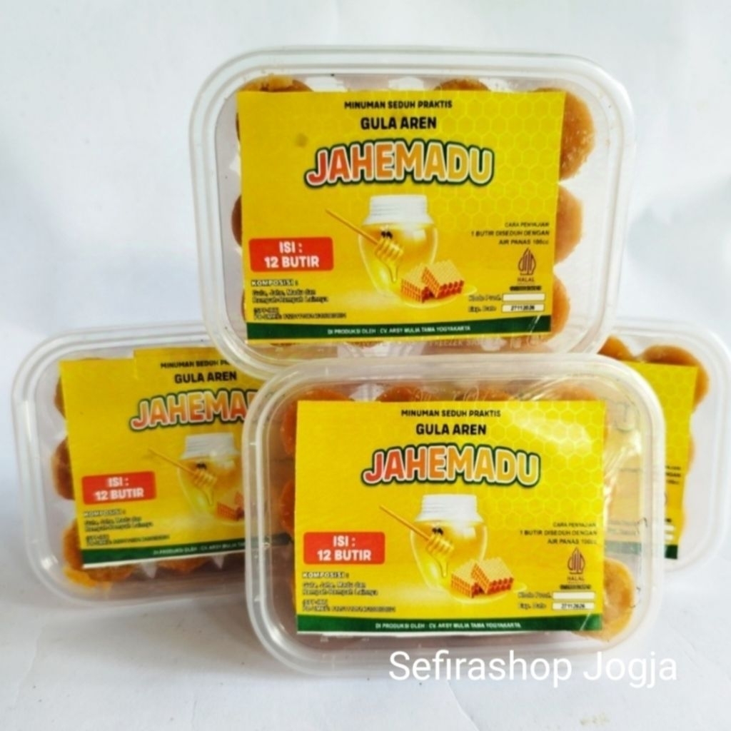 Jual Gula Aren Jahe Madu Minuman Tradisional Seduh Praktis Kemasan Box ...