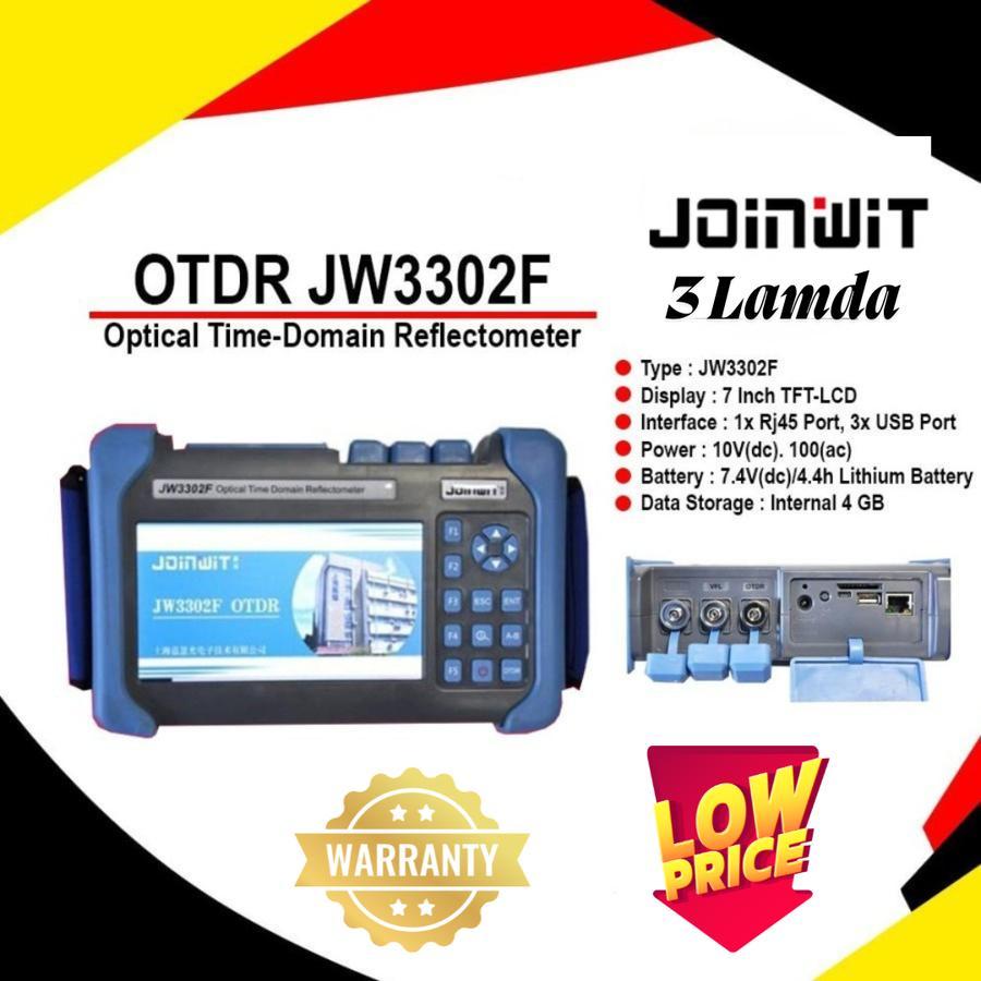 Jual JOINWIT OTDR JW3302F T4 3 LAMDA - GARANSI - OTDR JOINWIT JW 3302F ...