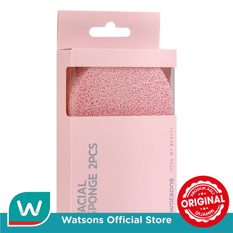 Jual Watsons Facial Sponge 2'S | Shopee Indonesia