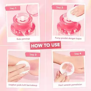 3 Pcs The Originote Micellar Water 300ml Hyalurose – Micellar Cleansing Water Makeup Remover