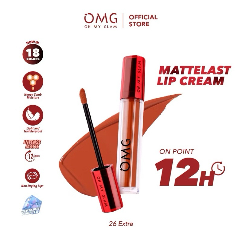 Jual OMG Matte Last Lip Cream 2.9gr | Shopee Indonesia