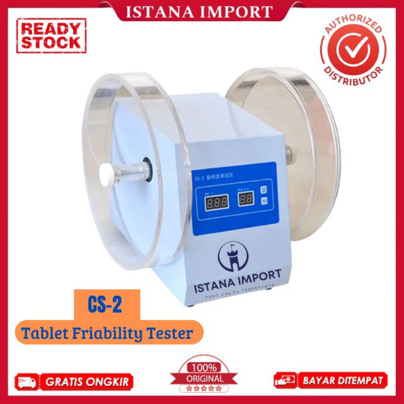 Jual Tablet Friability Tester CS-2 Brittleness Meter CS2 Abrasion CS-II ...