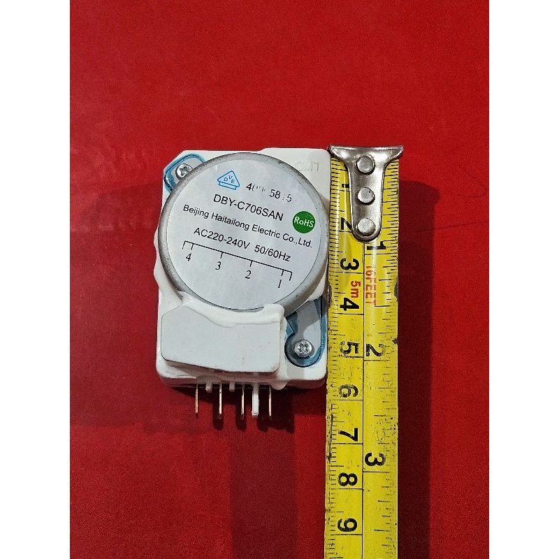Jual TIMER 1-3 KULKAS 2 PINTU POLYTRON ORIGINAL RoHS DBY-70SAN AC220 ...