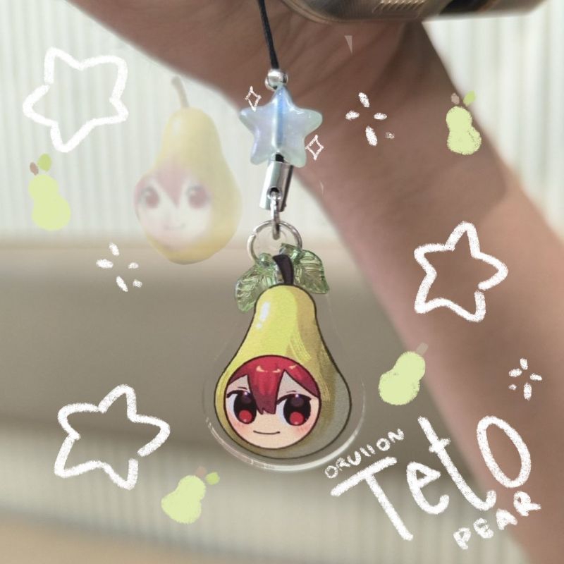 Jual Pearto: Kasane Teto Pear Phonestrap | Shopee Indonesia