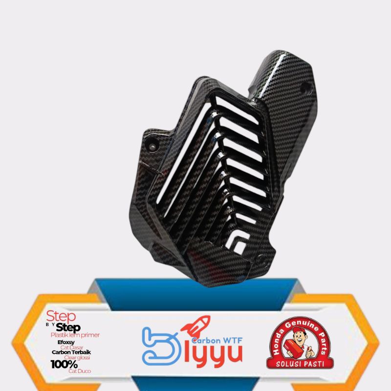 Jual cover radiator variasi Carbon WT honda pcx 160 vario 160 stylo 160 ...