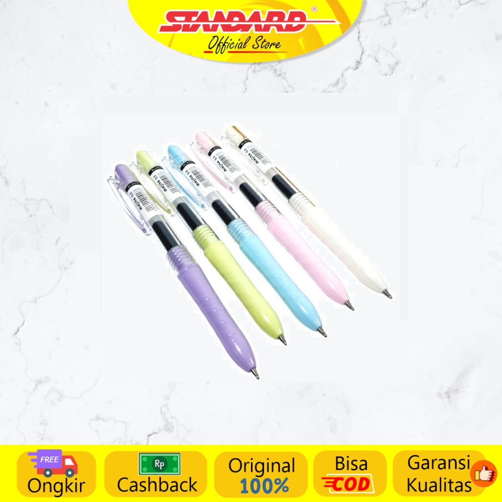Standard - Pulpen Mojito 0.3 Gel ( Alat Tulis / Pen / Ballpoint / Pena ) (5)
