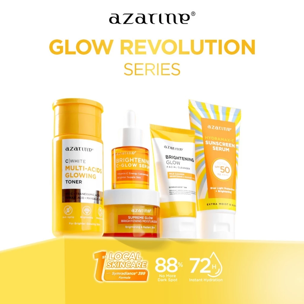 Paket Lengkap Azarine Skincare Series 5 PCS Terbaik untuk Perawatan Kulit