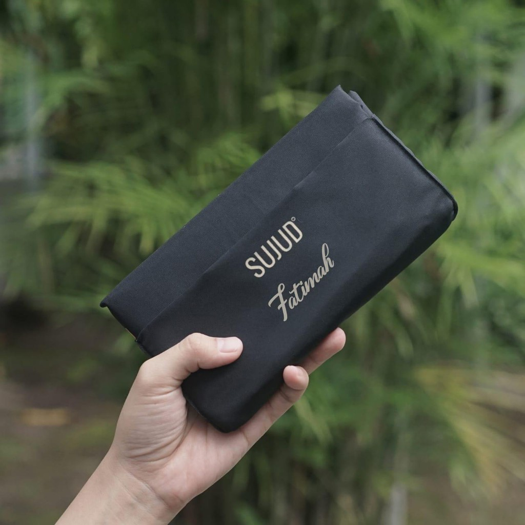 SUJUD Sajadah Pocket Travel FREE Custom Nama | ALAS SHOLAT LIPAT PRAKTIS TAHAN AIR EXTREME