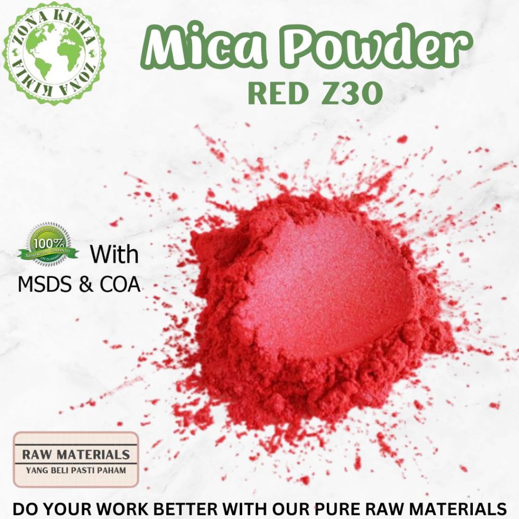 Jual Pewarna Serbuk Bubuk Mika 10gr Red / Pewarna Lipstik Lipcream ...