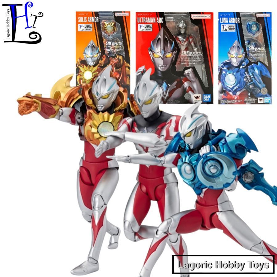 Jual SHF Ultraman Arc Luna Solis Armor Set [Ultraman Arc] Bandai Mainan ...