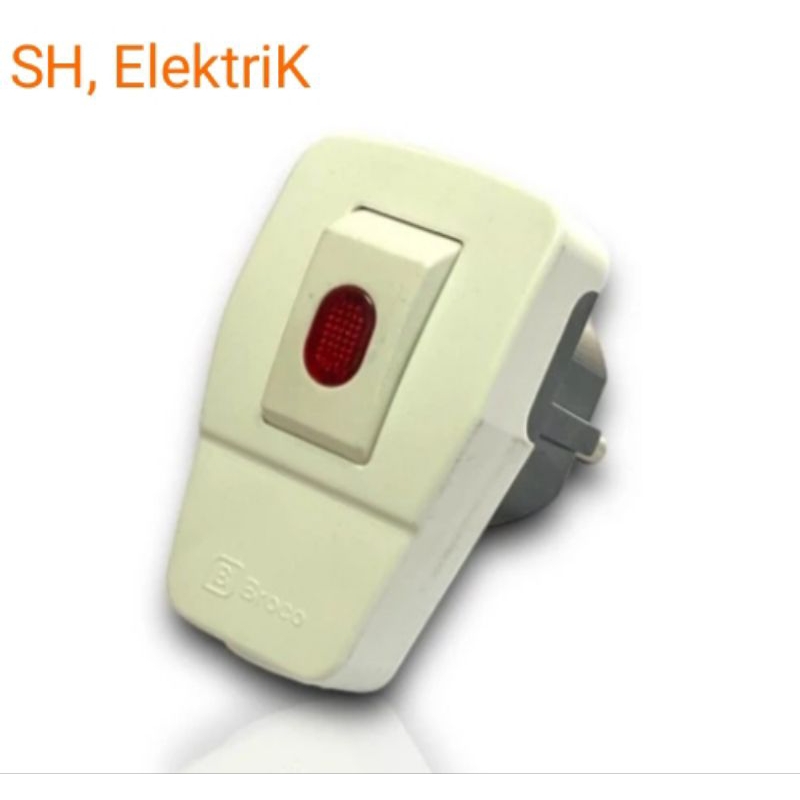Jual Steker Switch/ Saklar Lampu Broco On Off 13311-65 | Shopee Indonesia
