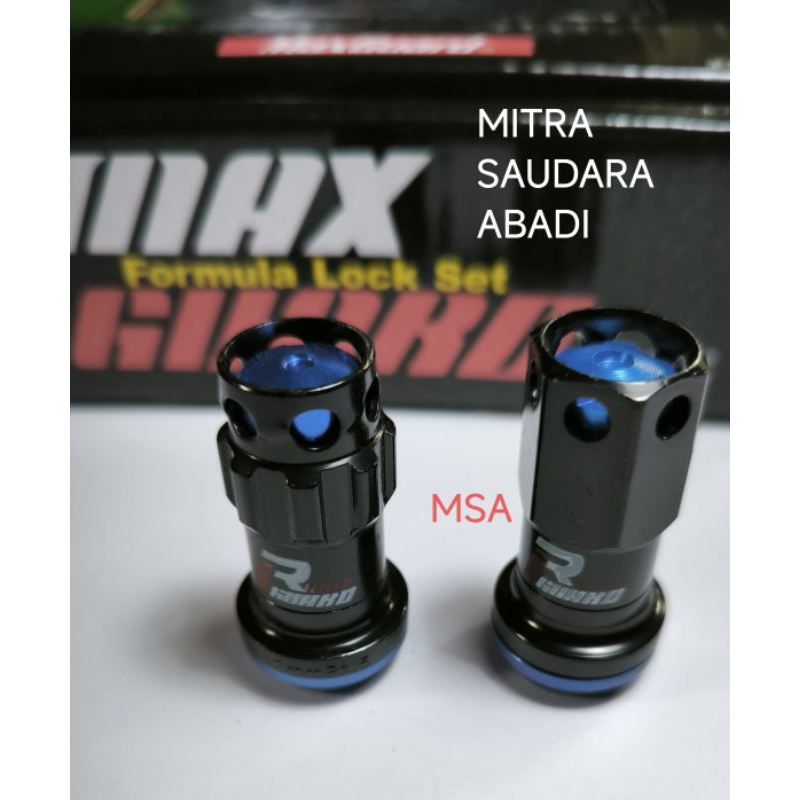 Jual Mur Roda Racing Mur Baut Roda R MAXGUARD | Shopee Indonesia