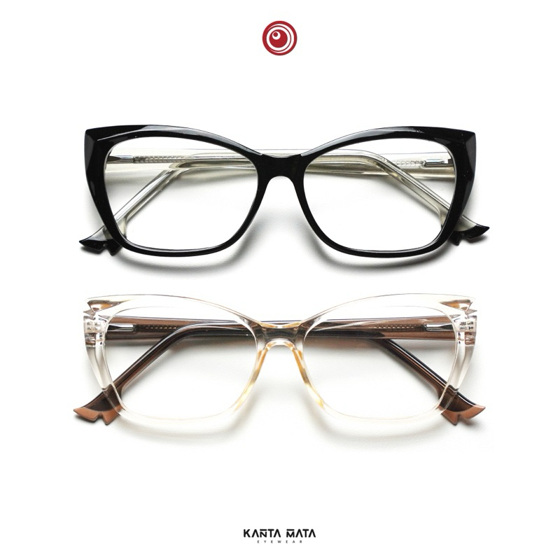 Jual Jude — Frame Kacamata Cateyes (Min/Plus/Cyl) | Shopee Indonesia