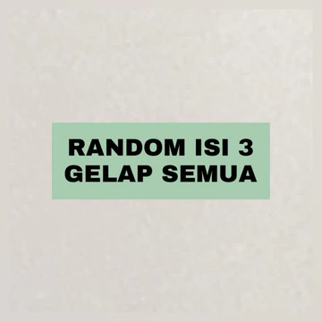 Paket 100Ribu Dapat 3 Celana Kulot Hommy Wanita
