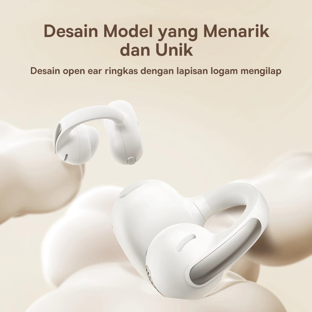 Baseus Bowie MC1 Open Ear TWS Ear Clip Sport Work Headset Anting Bluetooth OWS Earphone Clip
