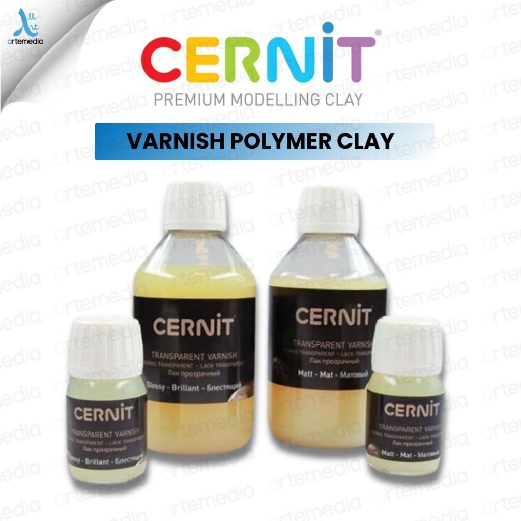 Jual Cernit Varnish Polymer Clay – Transparent Finishing Gloss & Matt ...