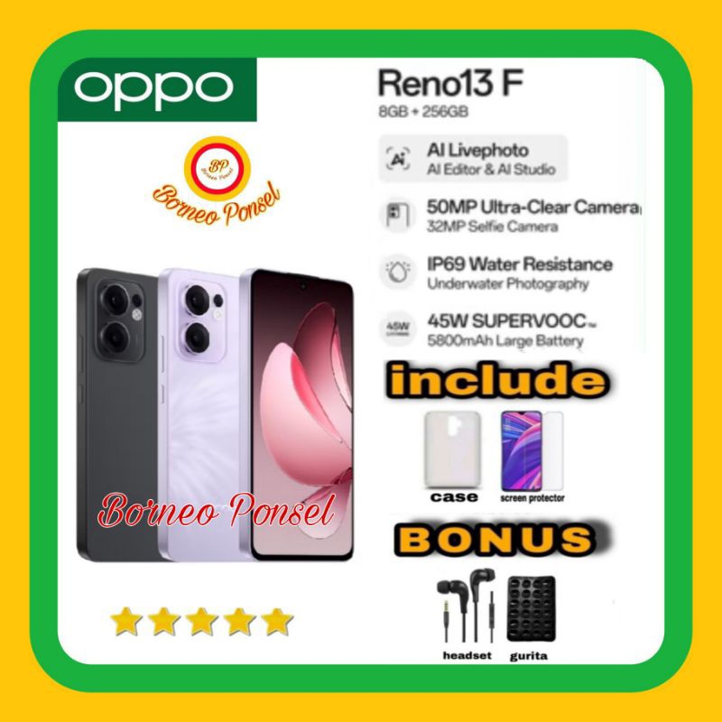 Jual Oppo Reno 13F NFC Ram 8GB/256GB Garansi Resmi | Shopee Indonesia