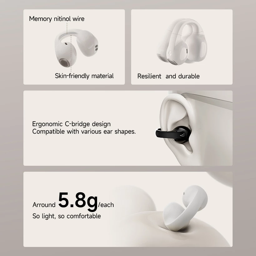 EDIFIER TWS COMFO C Open-ear True Wireless Earbuds
