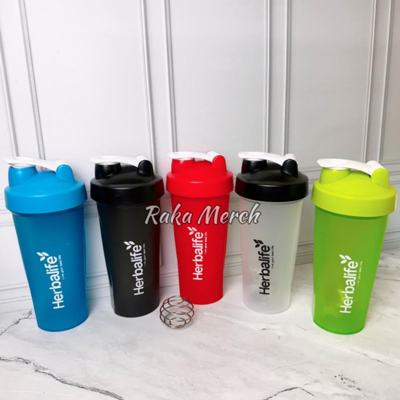 Jual Botol shaker 600 ml ada bola pengaduk (yuki) | Shopee Indonesia