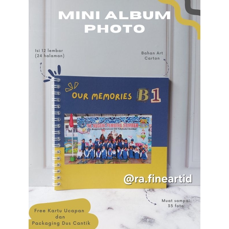 Jual Mini Album Photo size 15x15cm | Shopee Indonesia