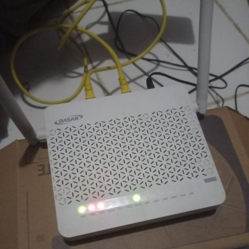 Jual ROUTER DASAN H660GW tanpa adaptor,garansi nyala dan normal,Foto ...