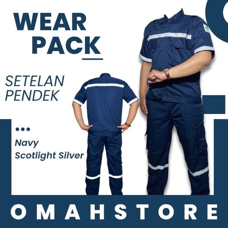 Jual Setelan Wearpack K3 Lengan Pendek pdh Scotlight | Shopee Indonesia