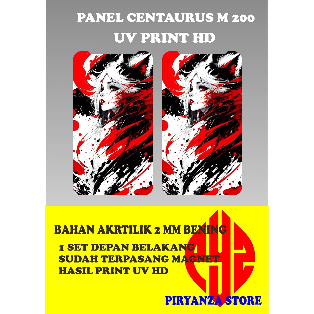Jual AKSESORIS BACKDOOR/PANEL M200/P200 PRINT UV-PIRYANZASTORE | Shopee ...