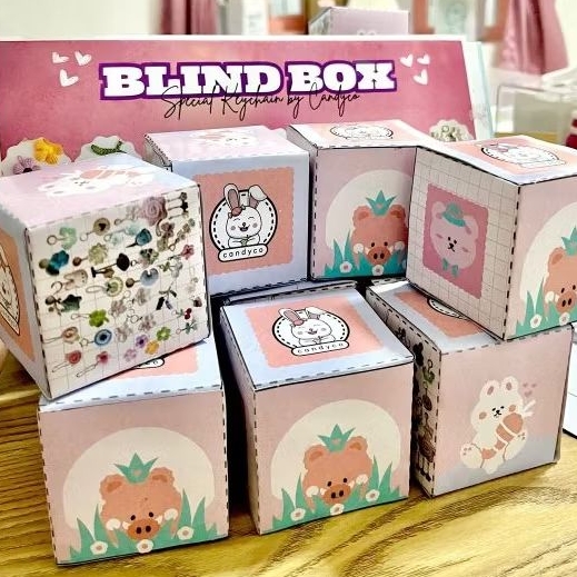 Jual PEKET Blind Box Keychain Rajutan | Blind Box Rajutan | Misteri Box ...