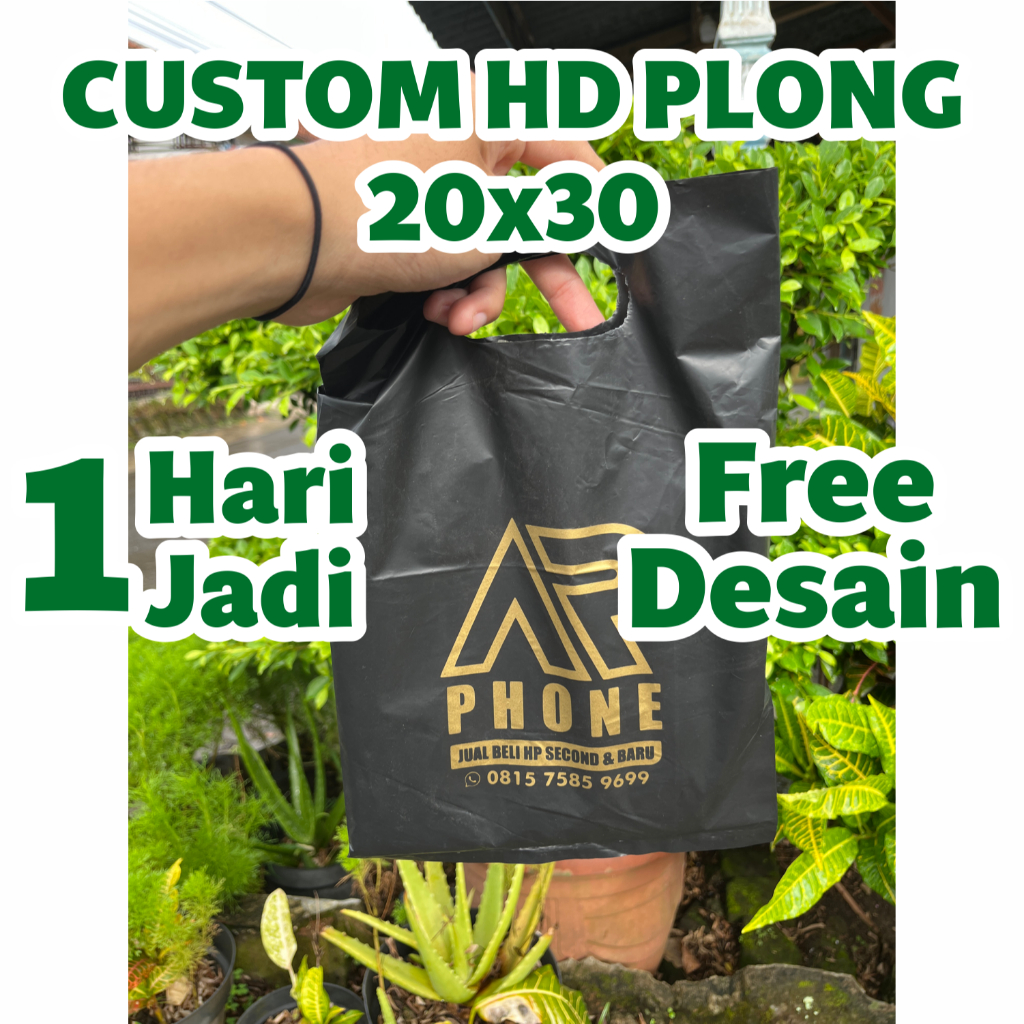 Jual CUSTOM HD PLONG 20x30 MURAH 1 HARI JADI | Shopee Indonesia