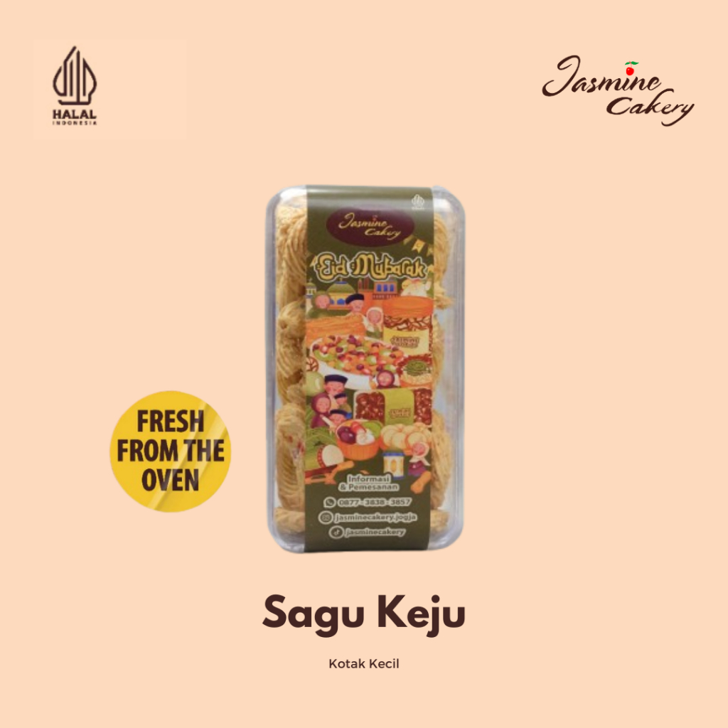 Jual COOKIES SAGU KEJU KOTAK KECIL / CAKE BOX | Shopee Indonesia