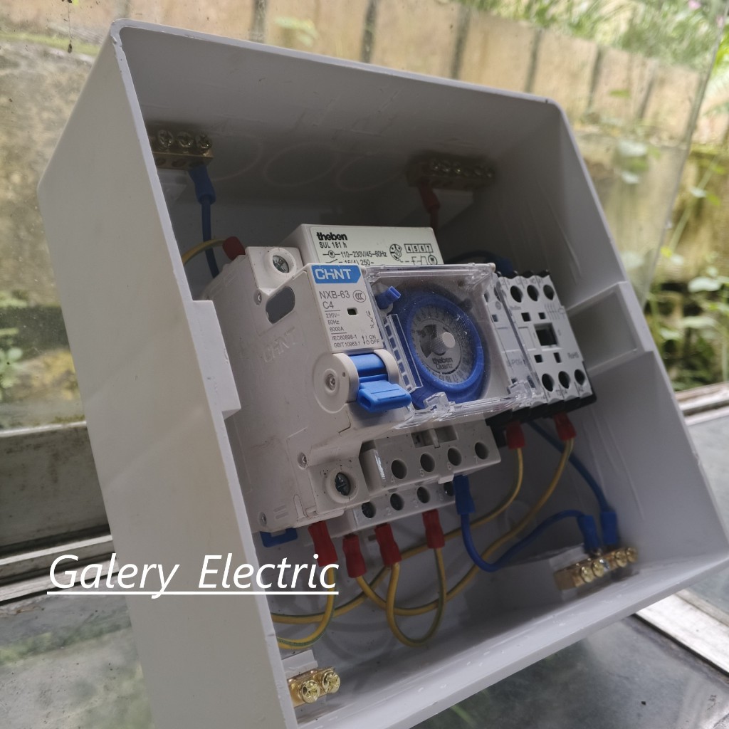 Jual Panel Timer Otomatis Lampu Pompa SUL181H + Contactor | Shopee ...
