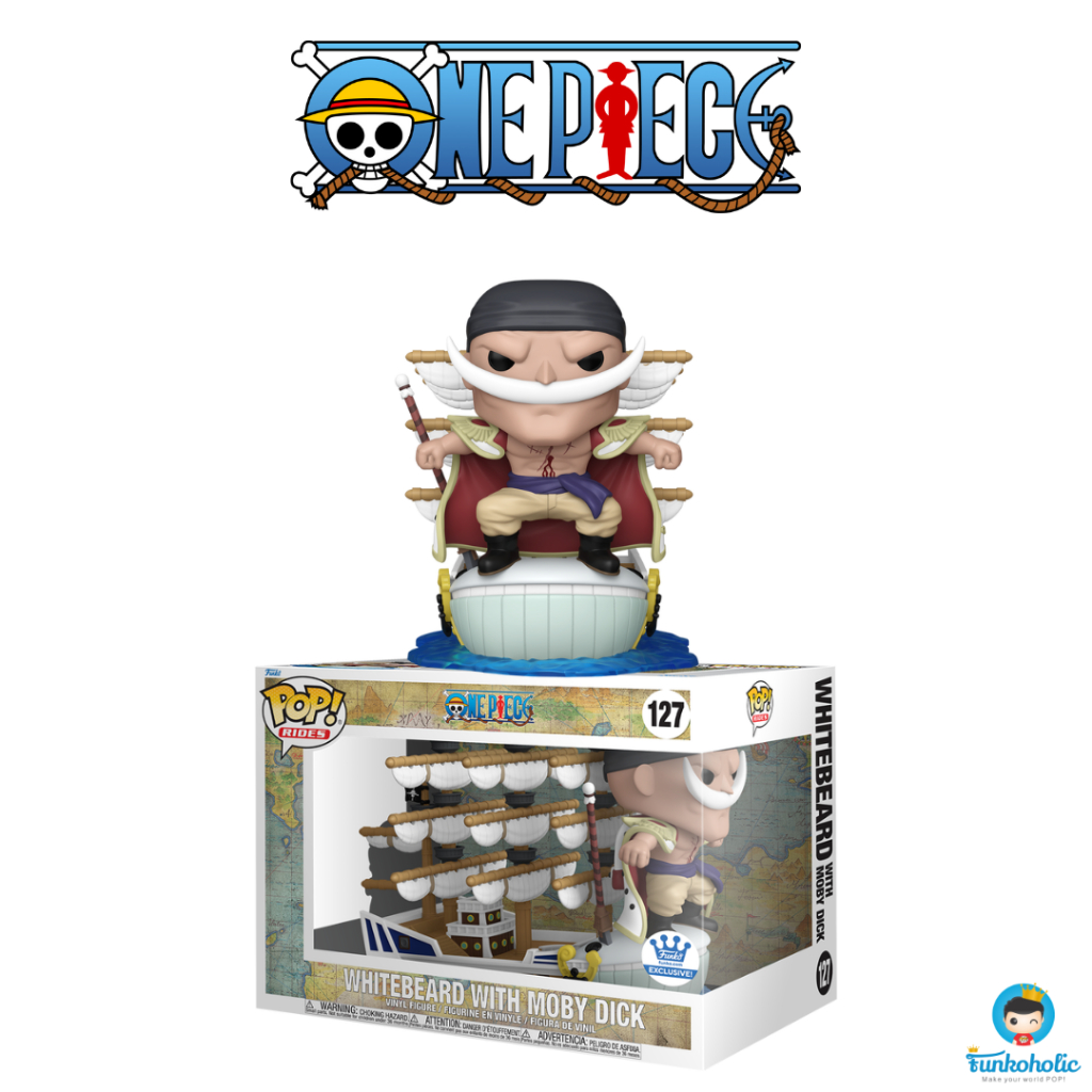 Jual Funko POP! Rides: Animation One Piece - Whitebeard with Moby Dick ...