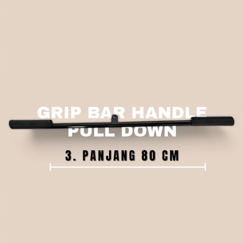 Jual Grip Bar Handle Pull Down Mag Grip Cable Attachment Lat Pulldown ...