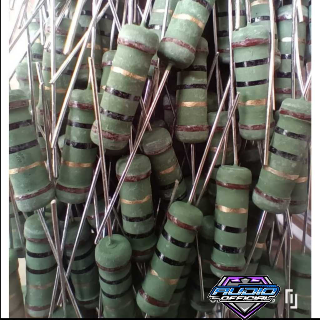 10x 0.56 Ohm 2 Watt Metal Band Resistors – Fukushima Futaba MPC70