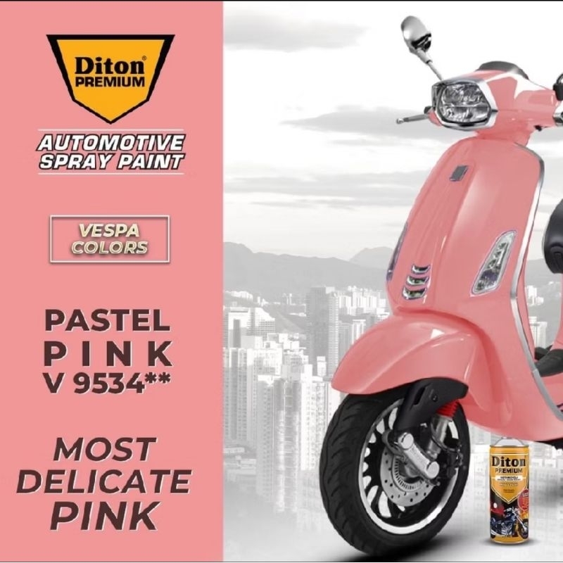 Jual DITON PREMIUM - PASTEL PINK V9534** | Shopee Indonesia